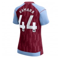 Aston Villa Boubacar Kamara #44 Domaci Dres za Ženska 2023-24 Kratak Rukav